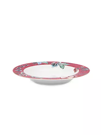 PIP STUDIO | Suppenteller 21,5cm Flower Festival Dark Pink | 